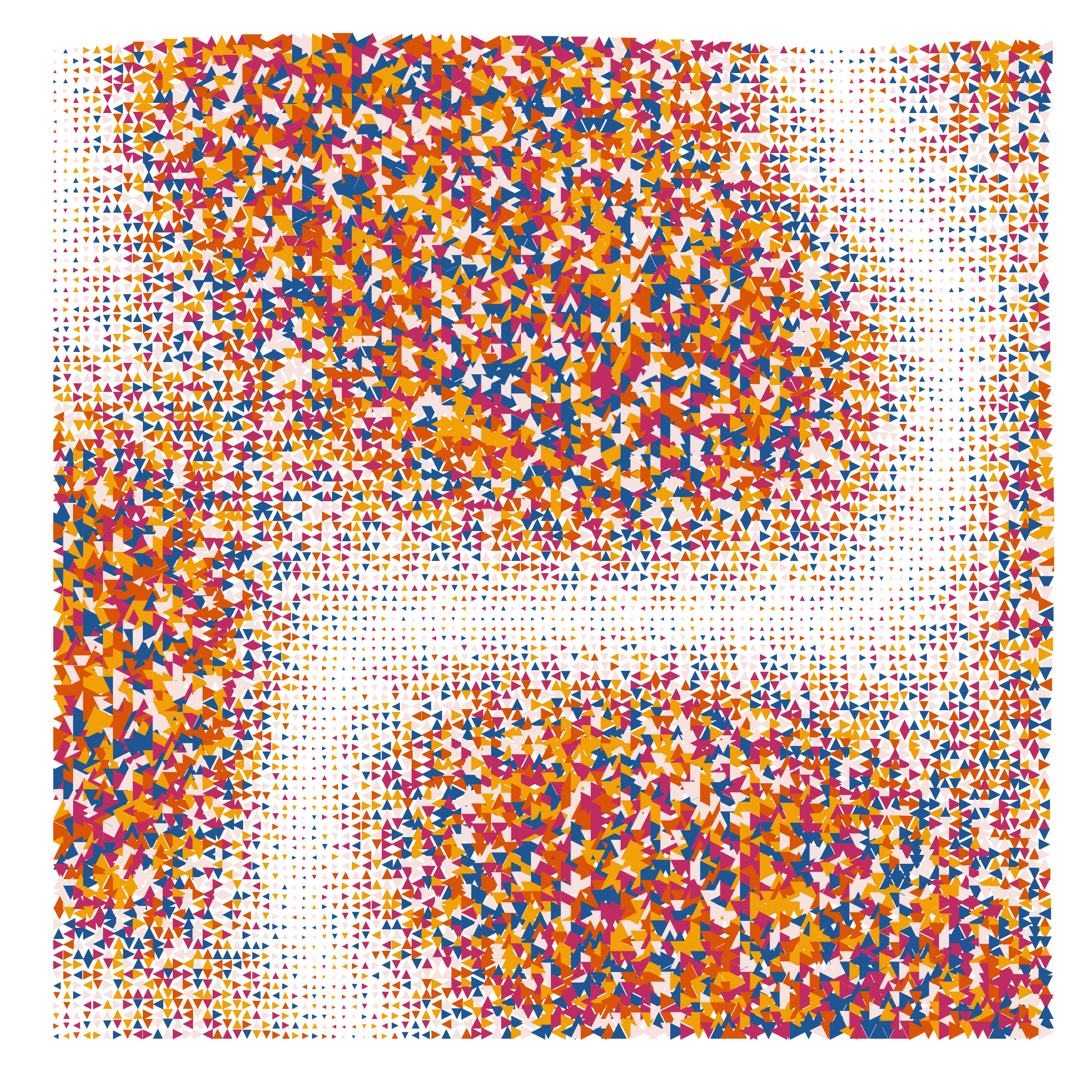 Genarative art with ascii characters
